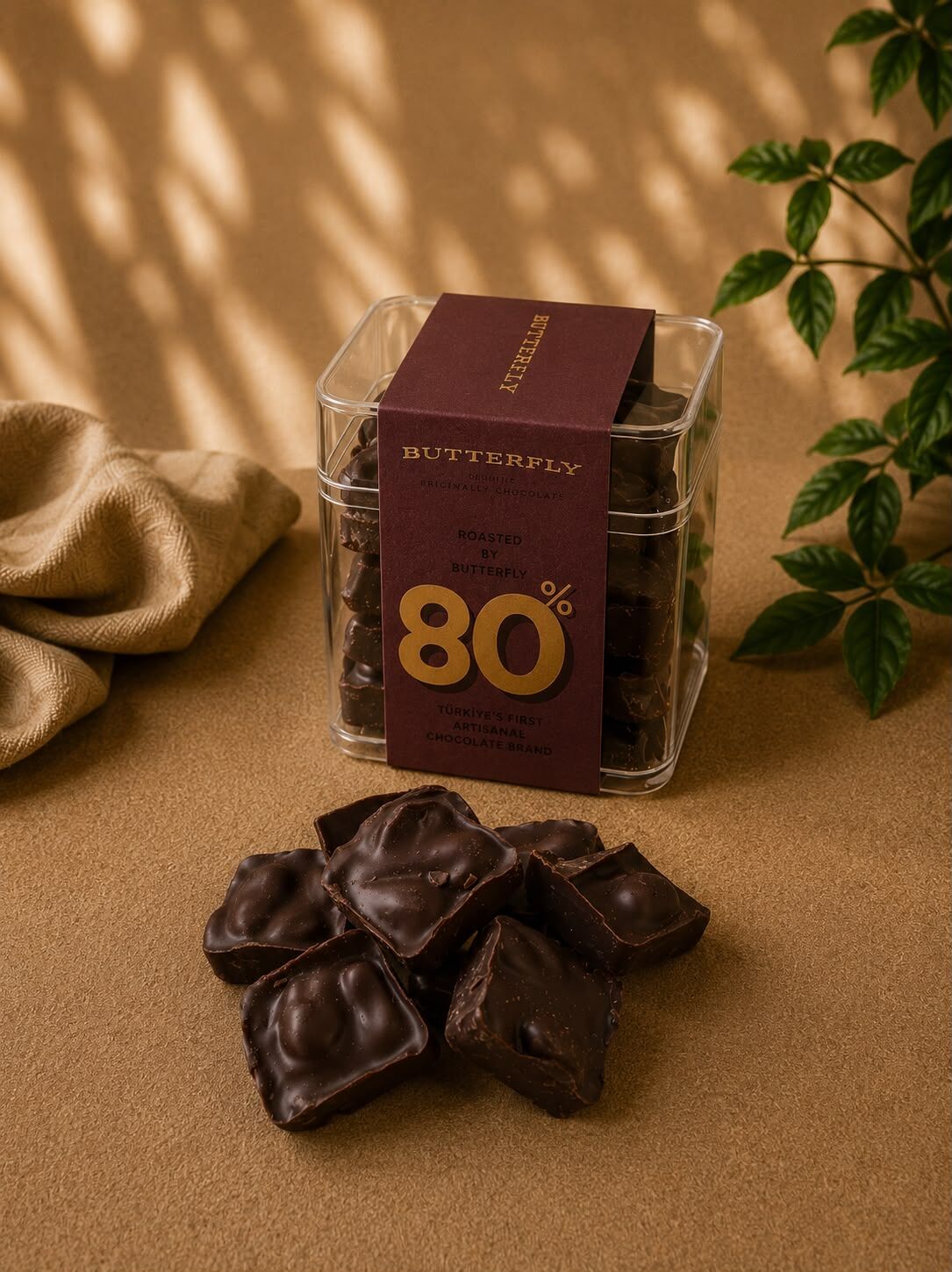 Tarçınlı Bademli Diyet Rocher %80 Madagascar 100Gr