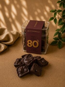 Tarçınlı Bademli Diyet Rocher %80 Madagascar 100Gr