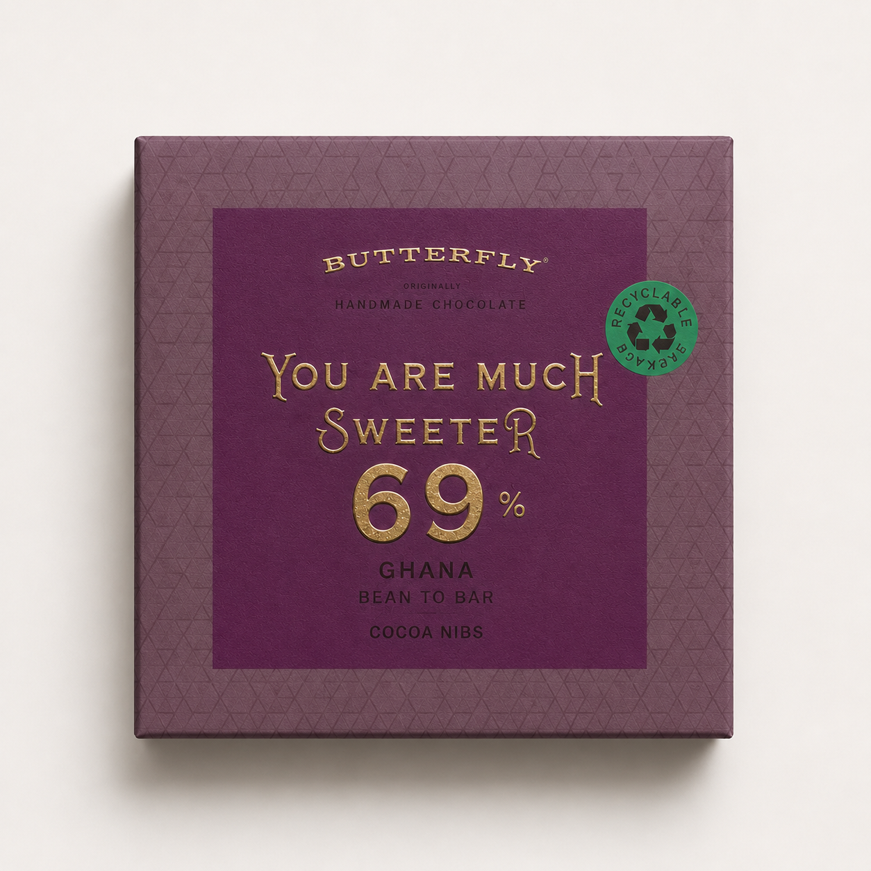 You Are Much Sweeter- Şekersiz Bitter Çikolata